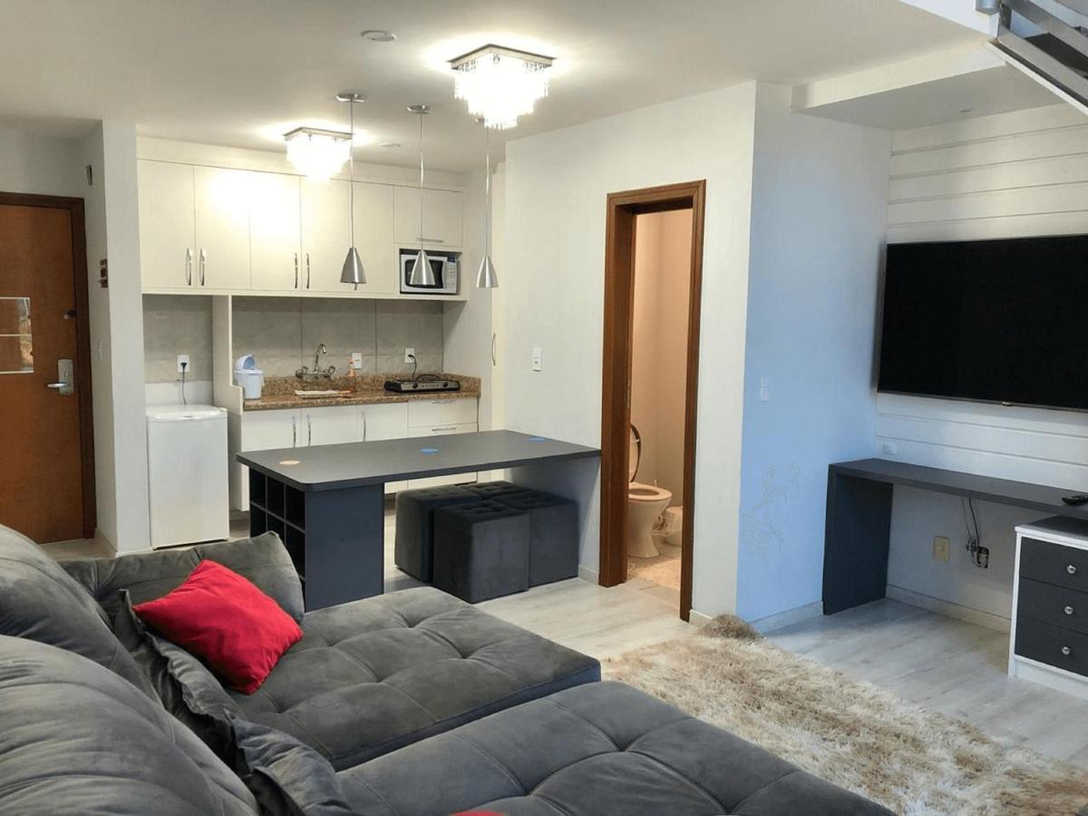 Saint Sebastian Flat C - Até 4 Pessoas! Com Hidro! Duplex no centro Jaraguá do Sul Exterior foto